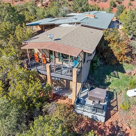 Perfect Couples Getaway Private Hot Tub Panoramic Red Rock Views