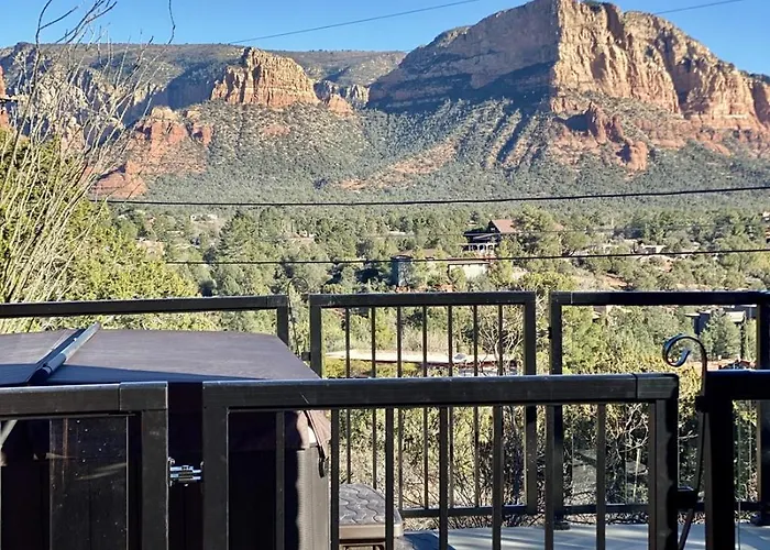 Perfect Couples Getaway Private Hot Tub Panoramic Red Rock Views 4*